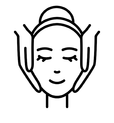 face massage line icon vector 38198096 removebg preview